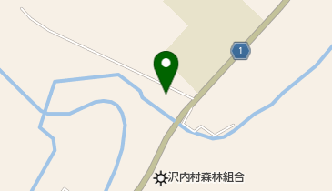 西和賀町森林組合 木材加工センターの地図画像