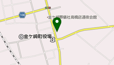 フジイクリーニング店の地図画像