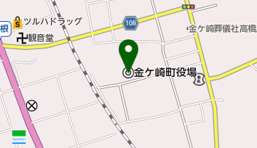 金ケ崎町職員労組の地図画像