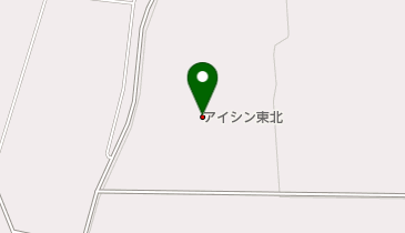 アイシン東北株式会社の地図画像