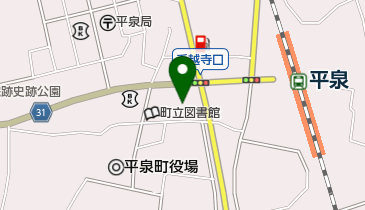 平泉農協美容室の地図画像