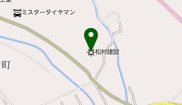松村建設株式会社の地図画像