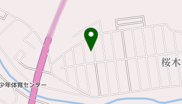 サトウ美容室の地図画像