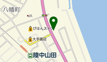 日本棋院陸中山田支部の地図画像