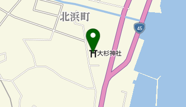 大杉神社社務所の地図画像