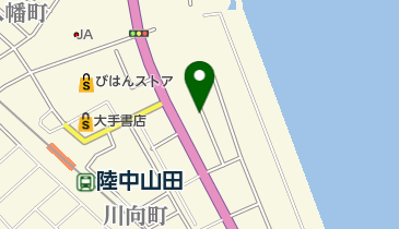 横田釣具店の地図画像