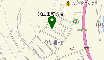 甲斐谷理容所の地図画像