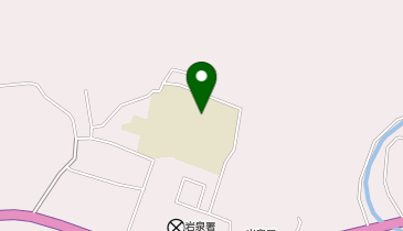 岩泉放課後児童クラブの地図画像