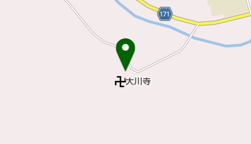 大川寺の地図画像