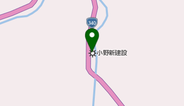 小野新建設株式会社 小川砕石工場の地図画像