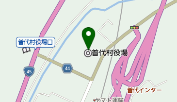 普代商工会の地図画像