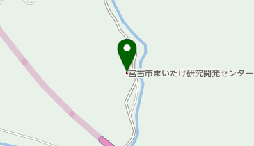 宮古市役所 まいたけ研究開発センターの地図画像