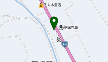 なかの生花店の地図画像