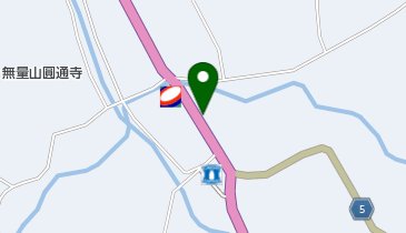 さくらば理容の地図画像