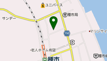 いそざきクリーニング店の地図画像