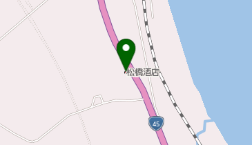 松橋酒店の地図画像