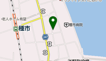おくせ美容室の地図画像