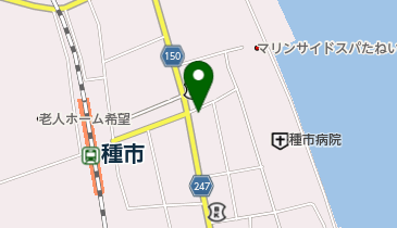 ナカムラ理容室の地図画像