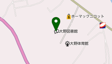 洋野町 大野農村環境改善センターの地図画像