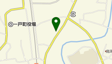 日影舘クリーニングの地図画像