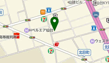 一番町治療室の地図画像