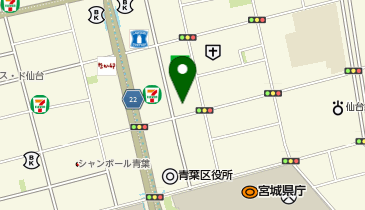 上杉マッサージ鍼灸院の地図画像