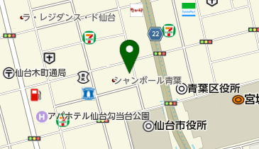 仙台リオン補聴器センター 仙台店の地図画像