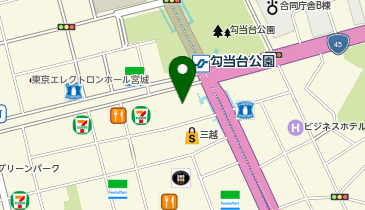 糸幸毛糸店の地図画像
