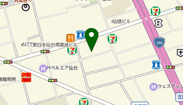 日本オーチス・エレベータ株式会社 東北支店の地図画像