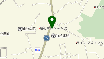 有限会社バイカーズの地図画像