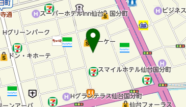 千房一番町店の地図画像