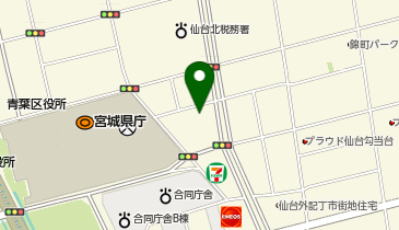 宮城県LPガス協会(一般社団法人)の地図画像
