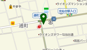 ヴィヴァーチェの地図画像