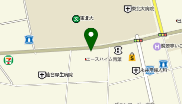 東北大学 医学系研究科 艮陵会館の地図画像