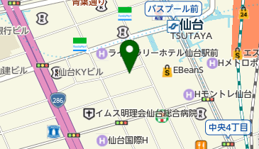 ワタベ生花店の地図画像