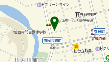 T&Tダンスカンパニーの地図画像