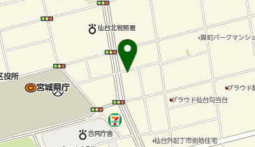 アミティーイングリッシュスクール仙台校の地図画像