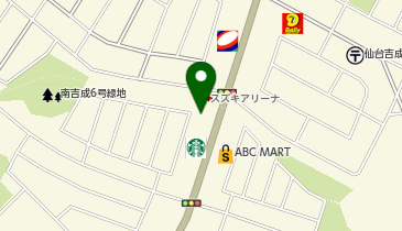 セラピア吉成店の地図画像