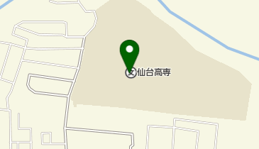 仙台高等専門学校・広瀬キャンパス 総務課 総務係の地図画像