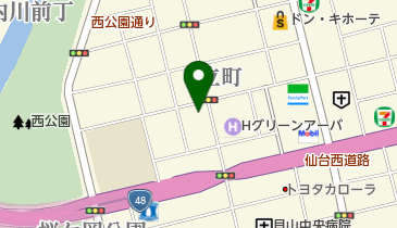 中山商店の地図画像
