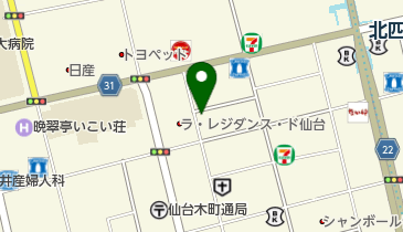 セカンドハウスの地図画像