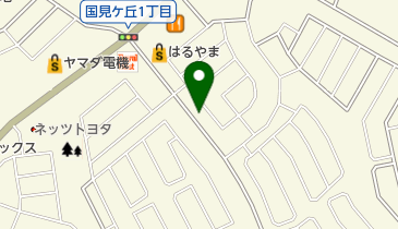 明治牛乳宅配センターラテ職人の地図画像