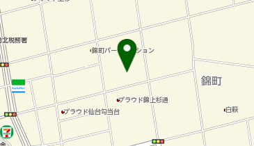 日本基督教団 東北教区センターの地図画像