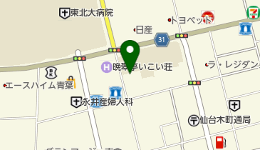 川村クリーニング店の地図画像