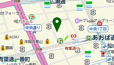 フットミキサー仙台店の地図画像