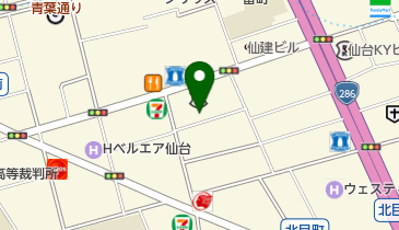 コベルコ・コンプレッサ株式会社東北支店の地図画像