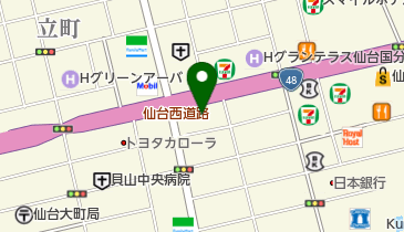 宮城県社交飲食業生活衛生同業組合の地図画像