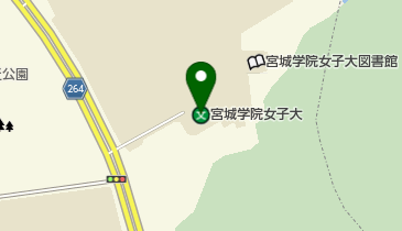 宮城学院生活協同組合の地図画像