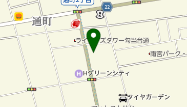 社団法人宮城県林業公社の地図画像