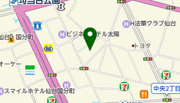 交通労連宮城県支部の地図画像